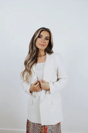 The Brink Oversized Blazer - FINAL SALE simple design WindproofBarrierTechnology