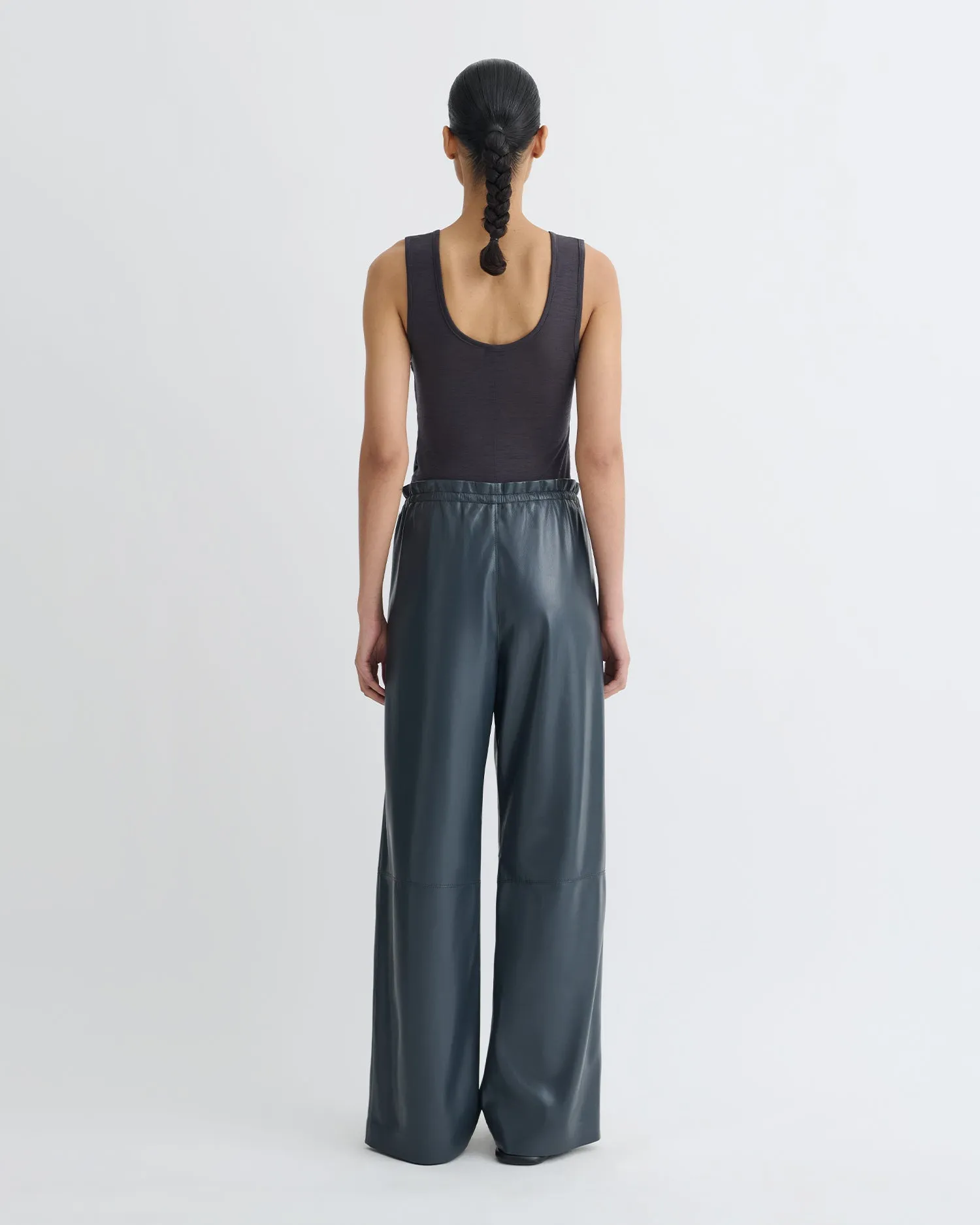 Anesa - Okobor? Alt-Leather Top - Steel Blue/Grey FlexFoamInserts Adjustable Cuff System