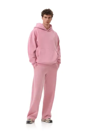 Finley Straight Leg Sweatpant - Clay Pink Low-rise style