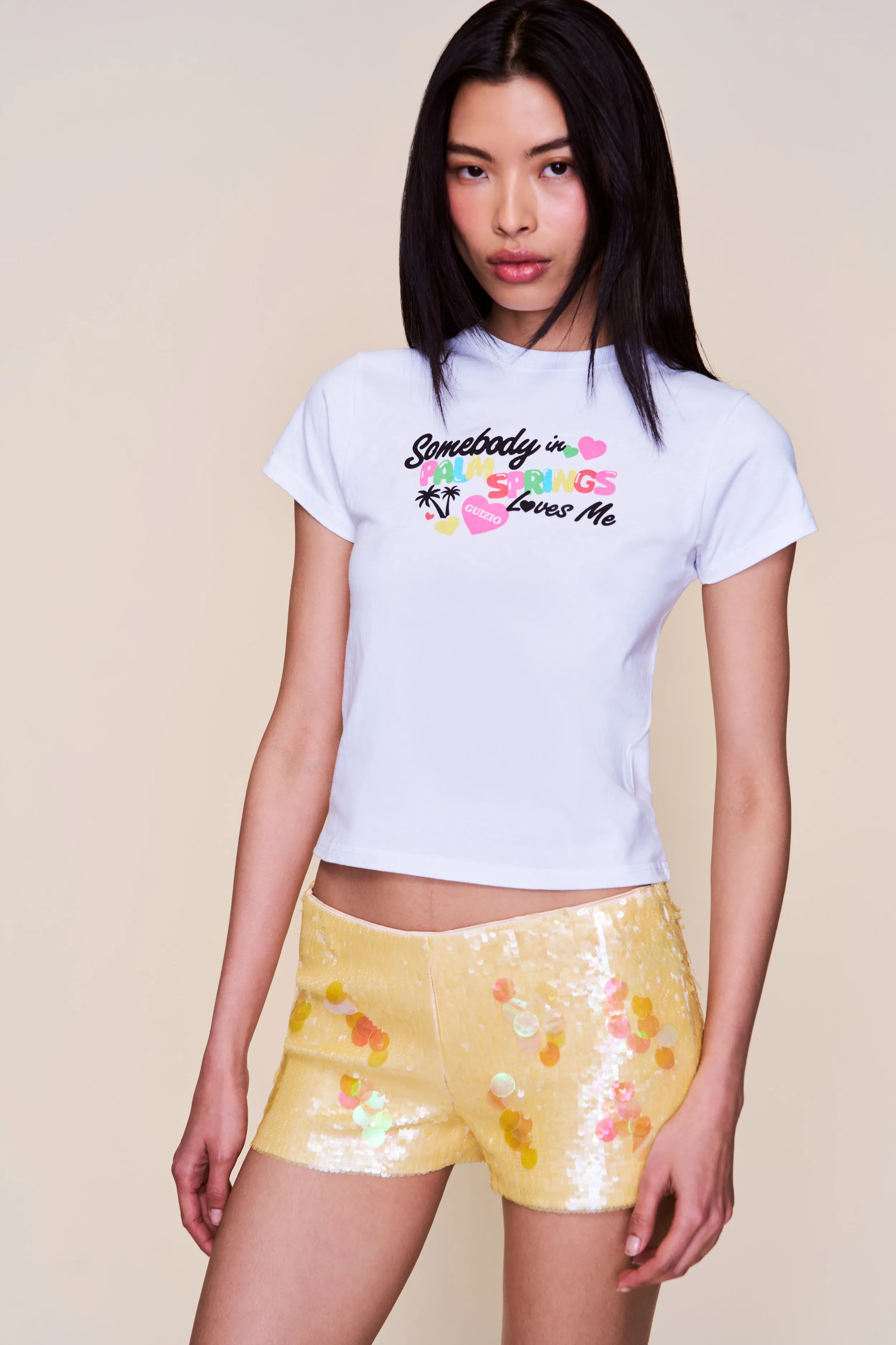 Fade Resistant Formula Shrunken Tee Palm Springs