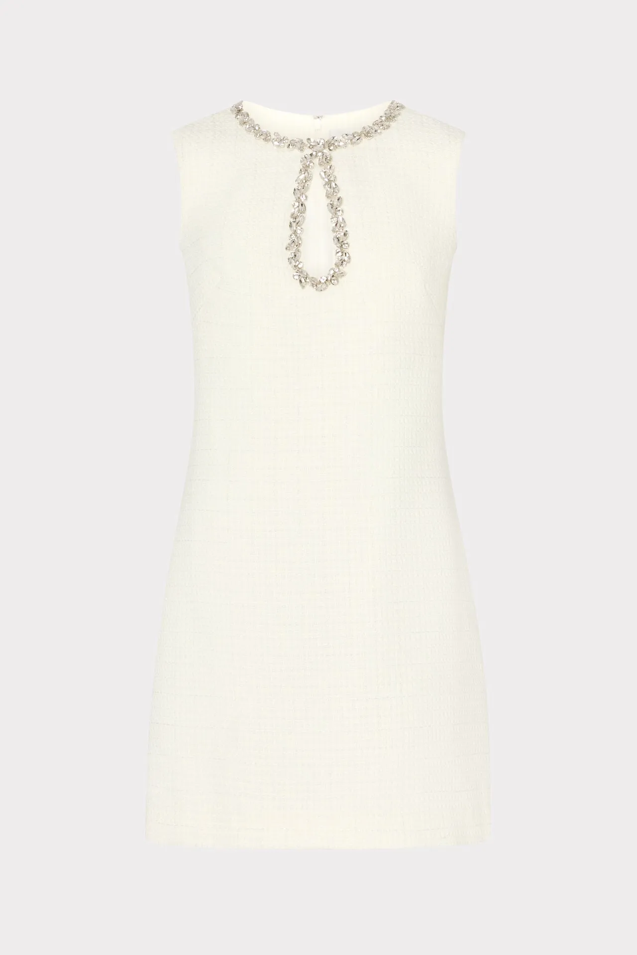 Eden Boucle Mini Dress Non Restrictive Cut