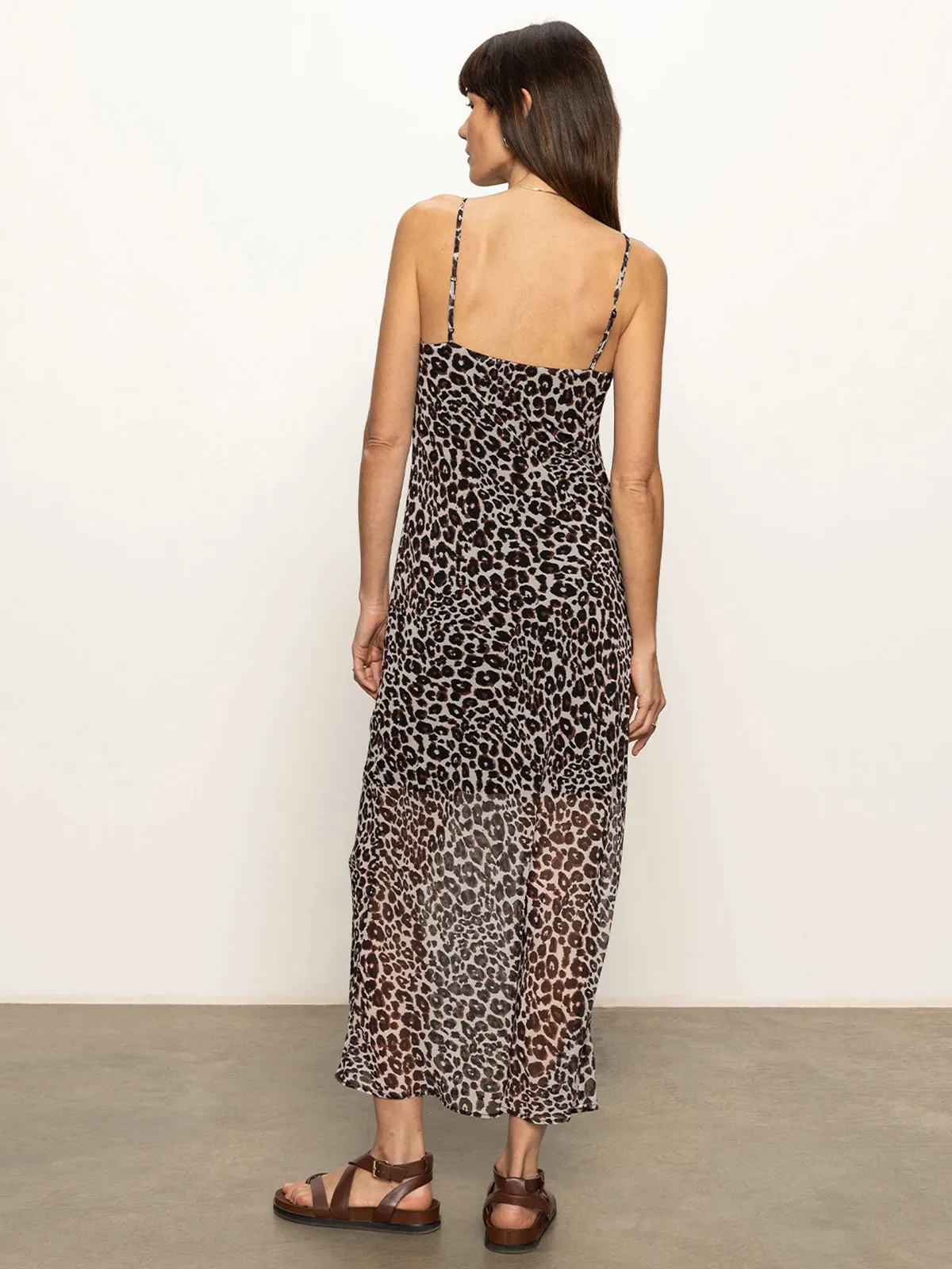 Effortless Slip Dress Meow color fast