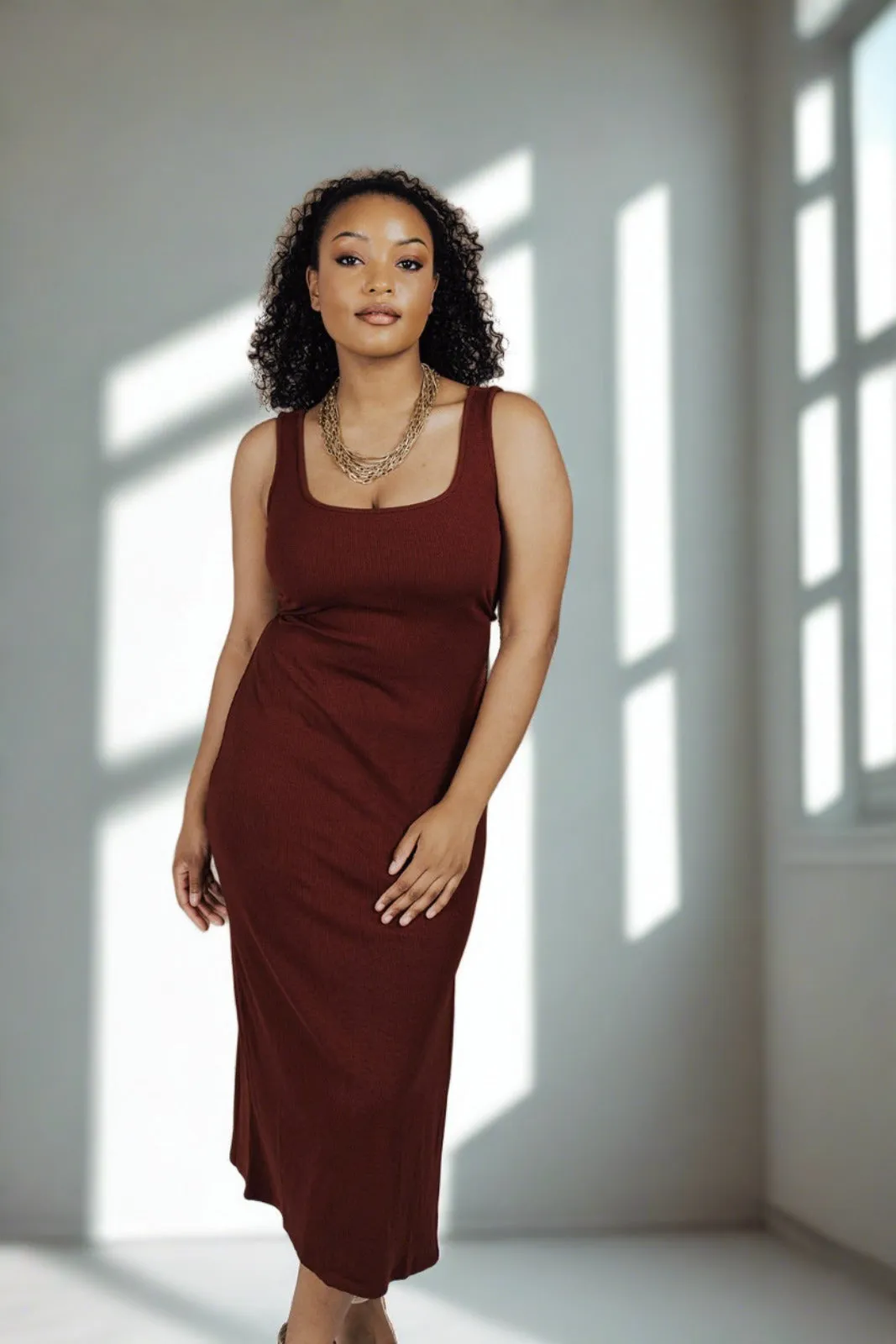 Egyptian Embers Maxi Dress - FINAL SALE Modest Cut