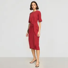 Noa Organic Cotton T-Shirt Wrap Dress Travel Outfit Day-To-Night Wear
