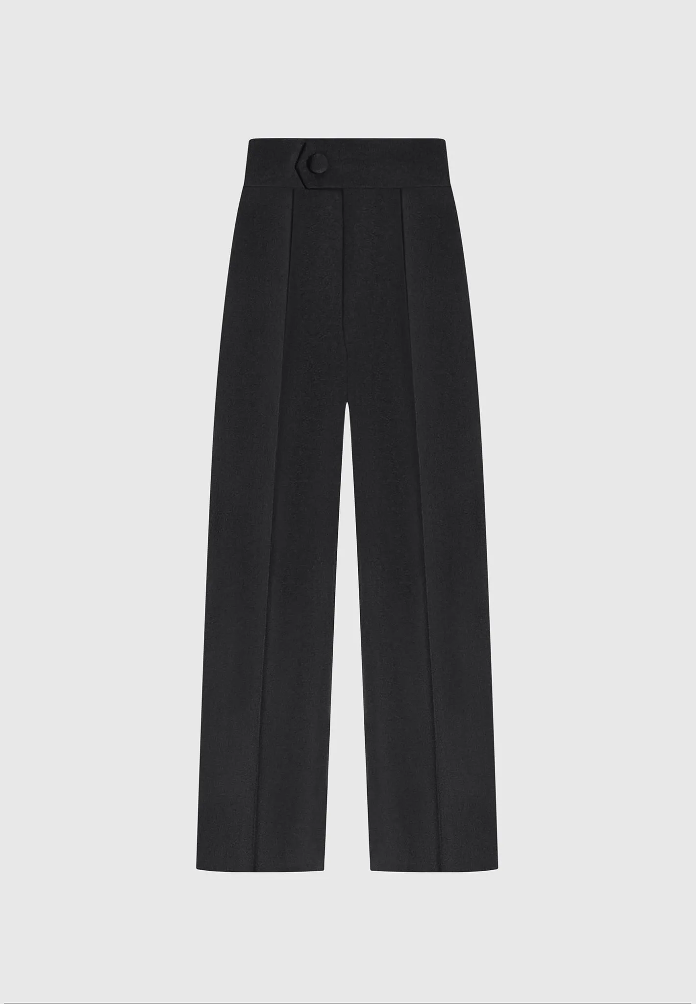 Work Outfit Perfectly Fitted Elsa - High Waisted Tailored Trousers - Black