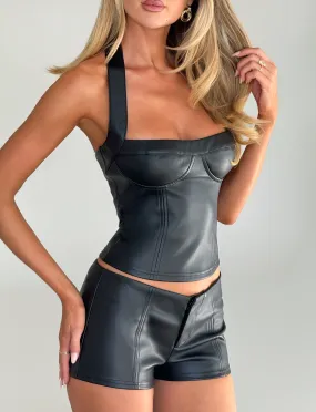 HighStretch EMERALD TOP - BLACK