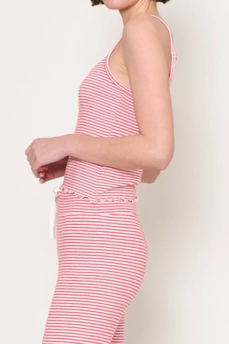Breathable Design Relaxed Dress Emily Stripe Cami