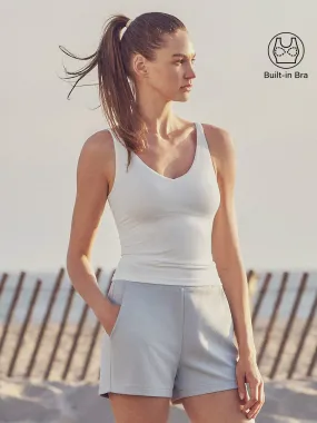 Wool Sweater Essential V-neck Sleeveless New Airy Brami Tank