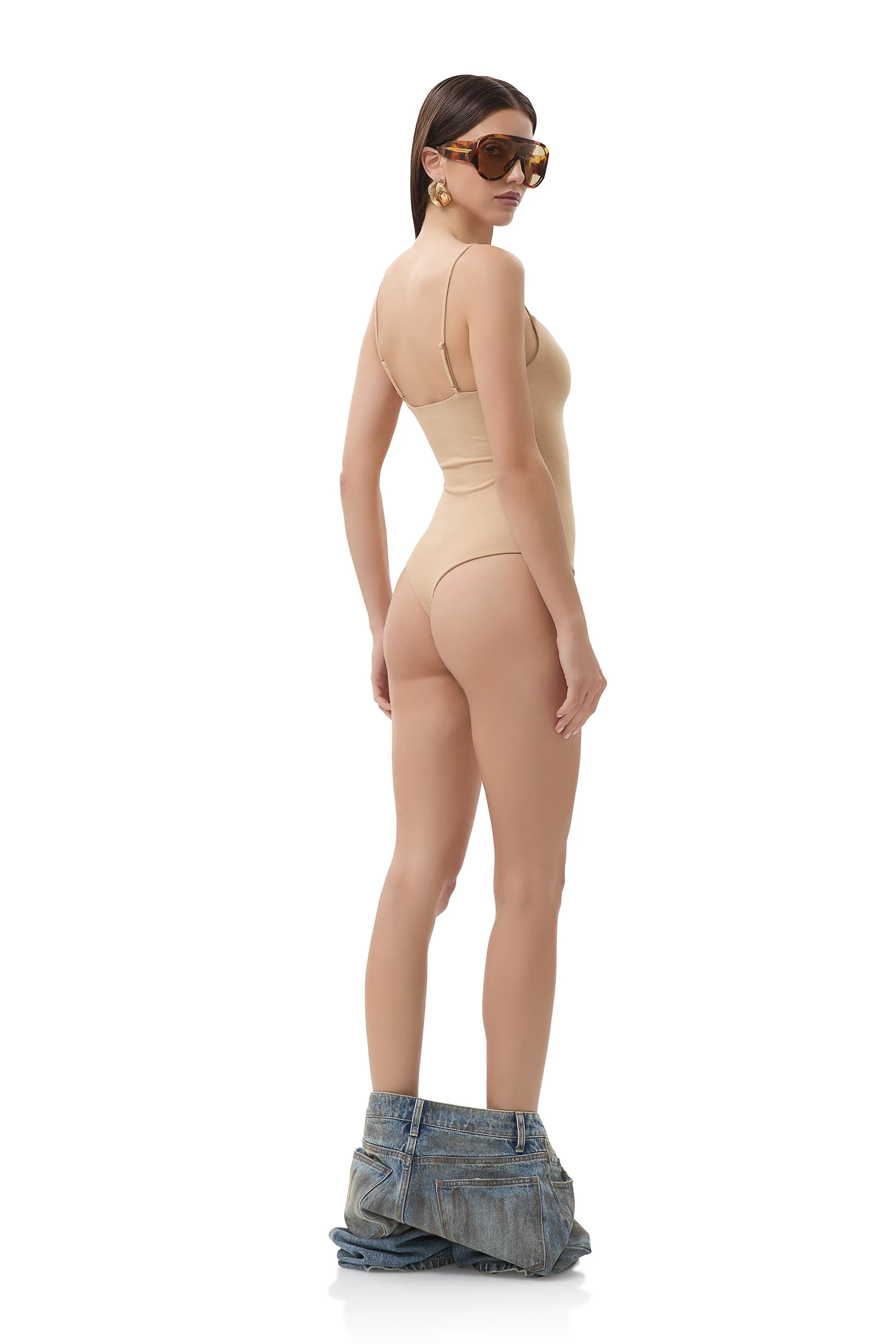 Ester Bodysuit - Praline AntiSlipGrip