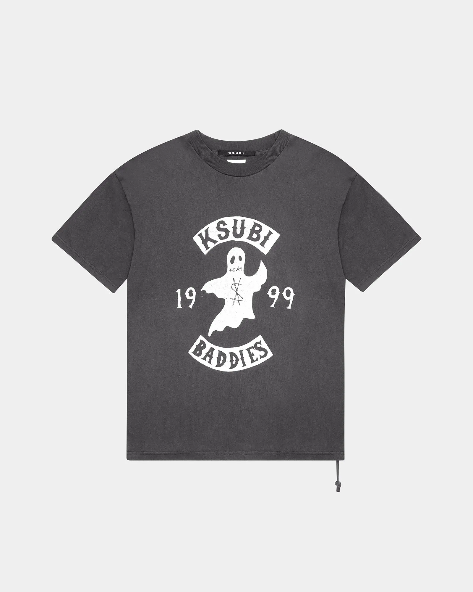 BADDIES EKCESS SS TEE FADED BLACK Effortless Style Tight fit sexiness