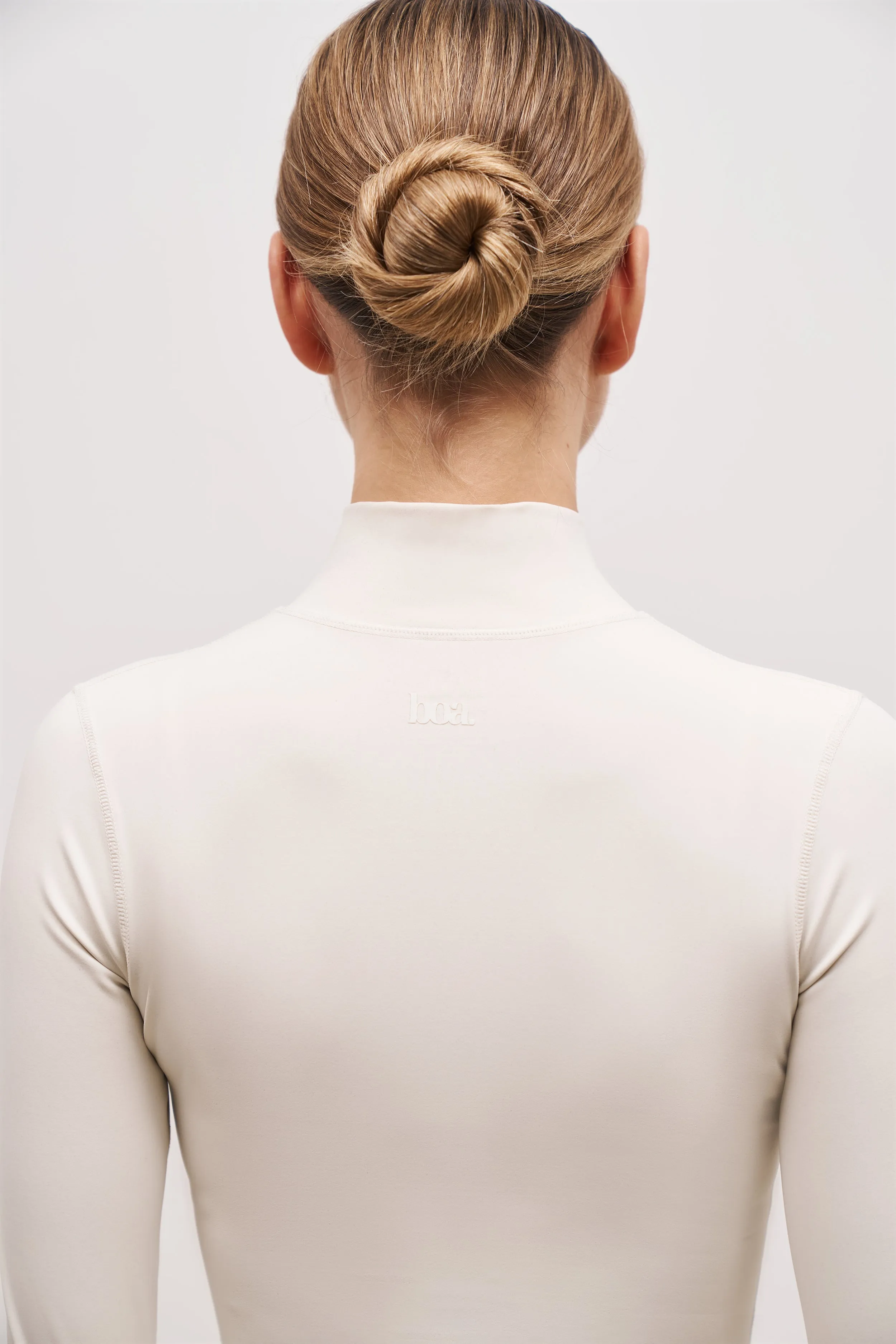 Airy Mesh Lining Base Sculpting Zip Up Jacket - Tofu