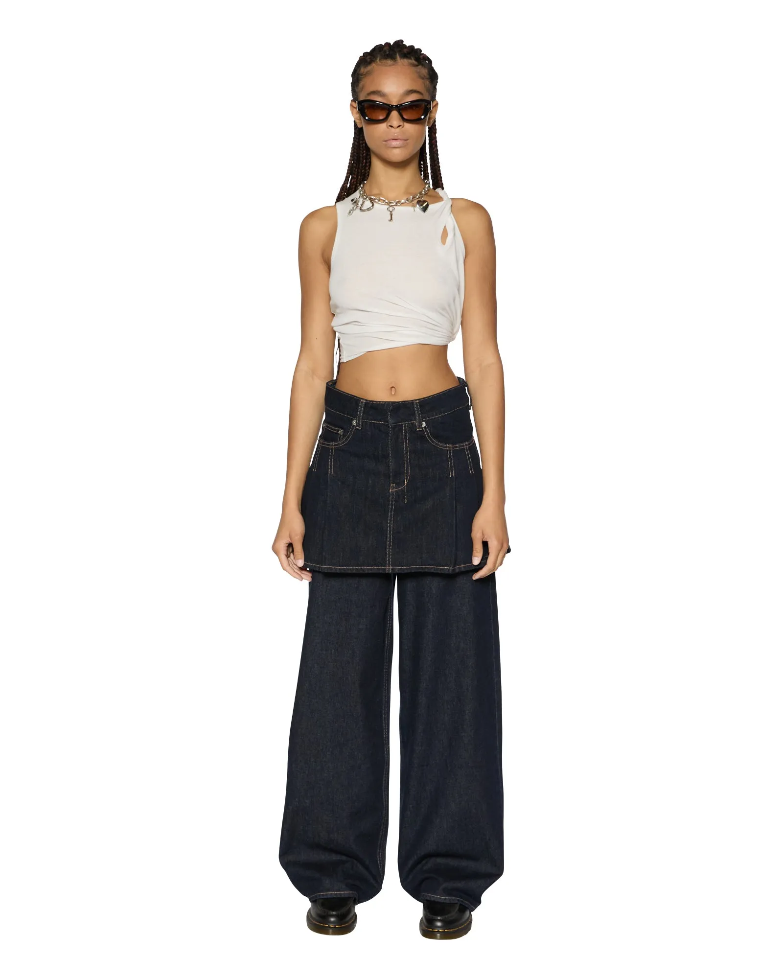 Texture Shot HERA MINI SKIRT ZENITH POP