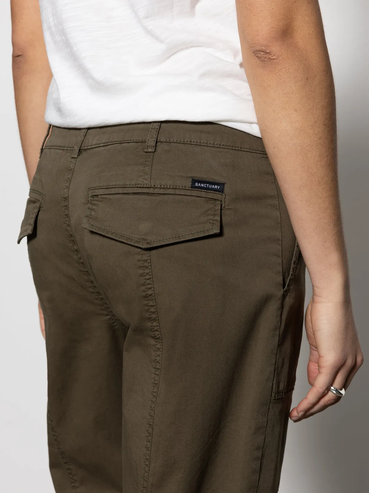 Sahara Tapered Standard Rise Pant Burnt Olive Tall High Density Stitching