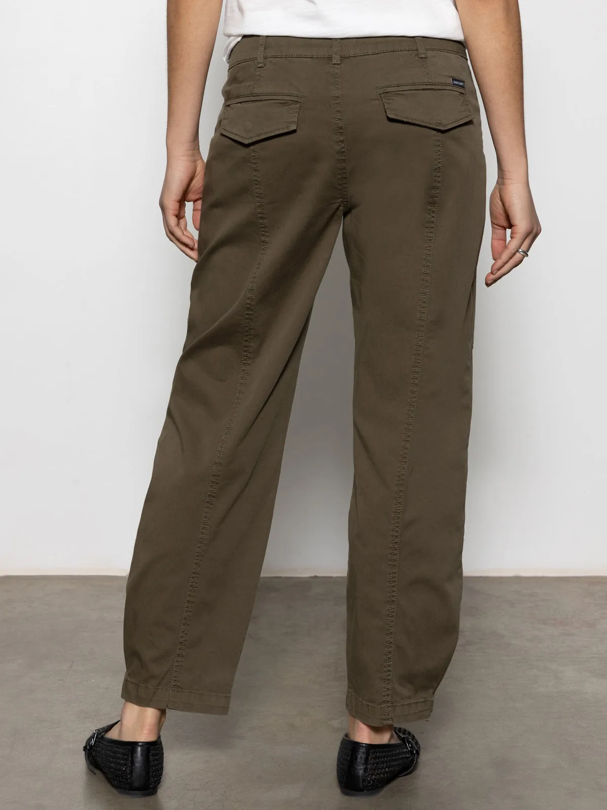 Sahara Tapered Standard Rise Pant Burnt Olive Tagless Comfort
