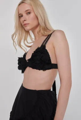 Chilly Comfort Casual Vibes DINAMITA TOP BLACK