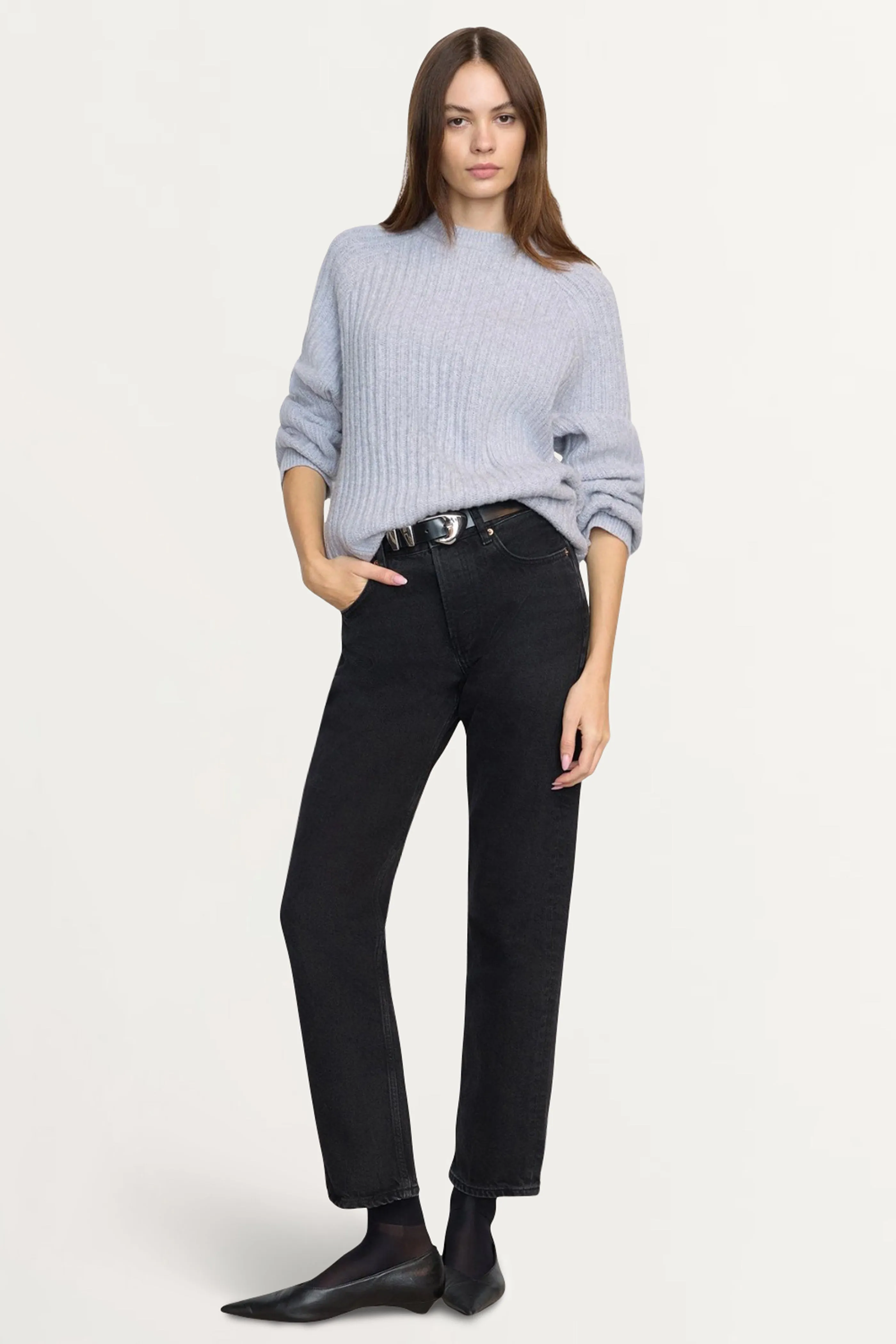 Roylene Ribbed Boyfriend Sweater Seasonal Layering