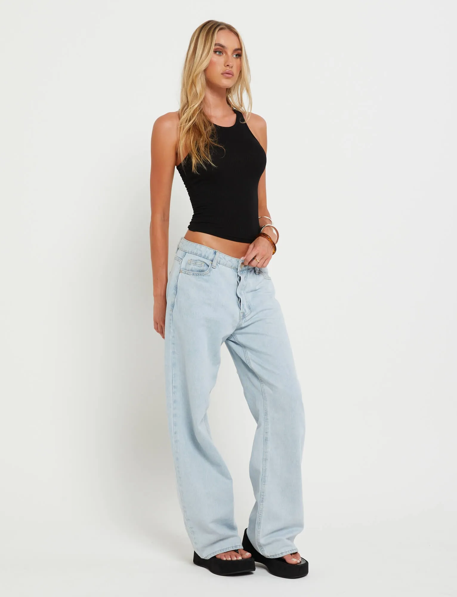 Breathable back panel WindResistantMaterial FELIX JEAN - BLUE : LIGHT DENIM