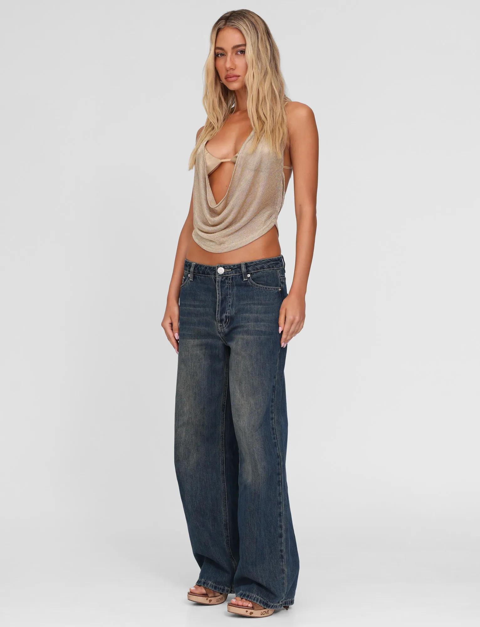 FELIX JEAN - BLUE : MID WASH Cozy Style