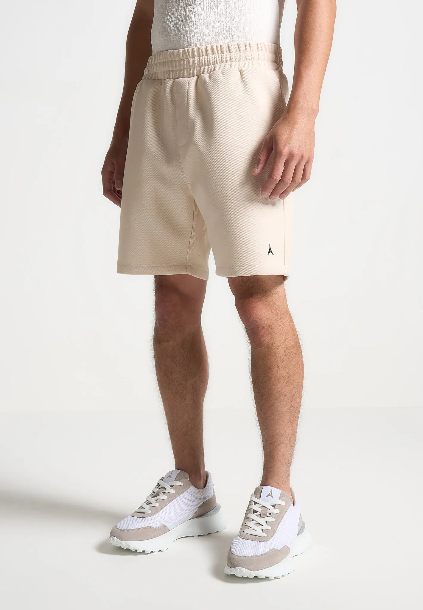 LightweightLayeringSystem LightweightLayeredFabric Eiffel Twill Shorts - Cream