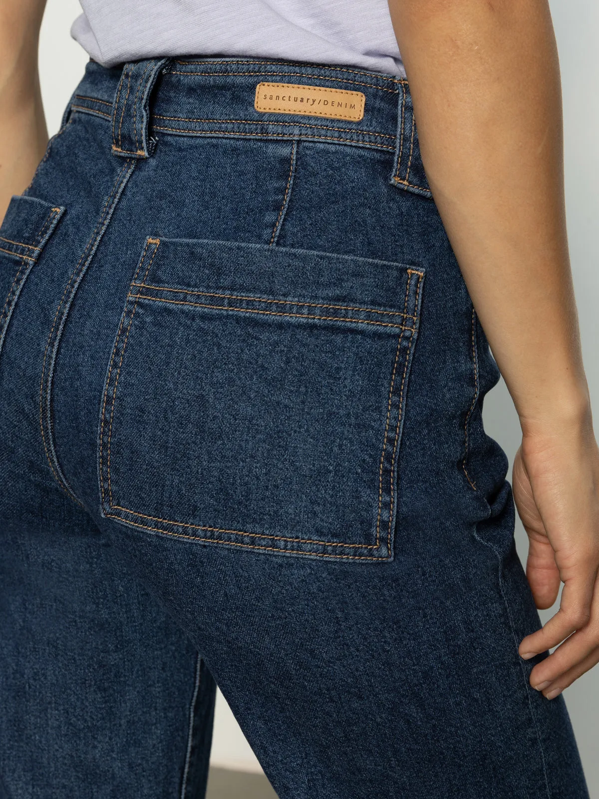 All Time Use Luna Cuffed Standard Rise Jeans Solstice