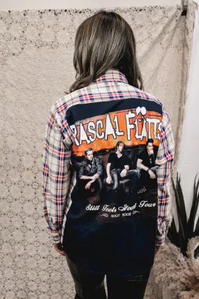 Rascal Flatts Band Tee Flannel UVProtectionCoating