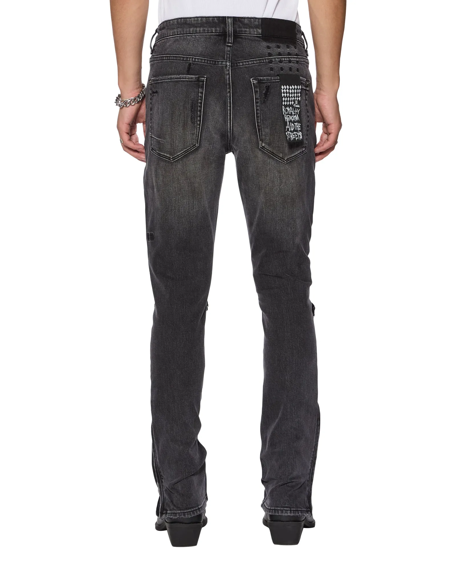 VAN WINKLE TORQUED CHAMBER BLACK Low Effort Smooth zipper closure