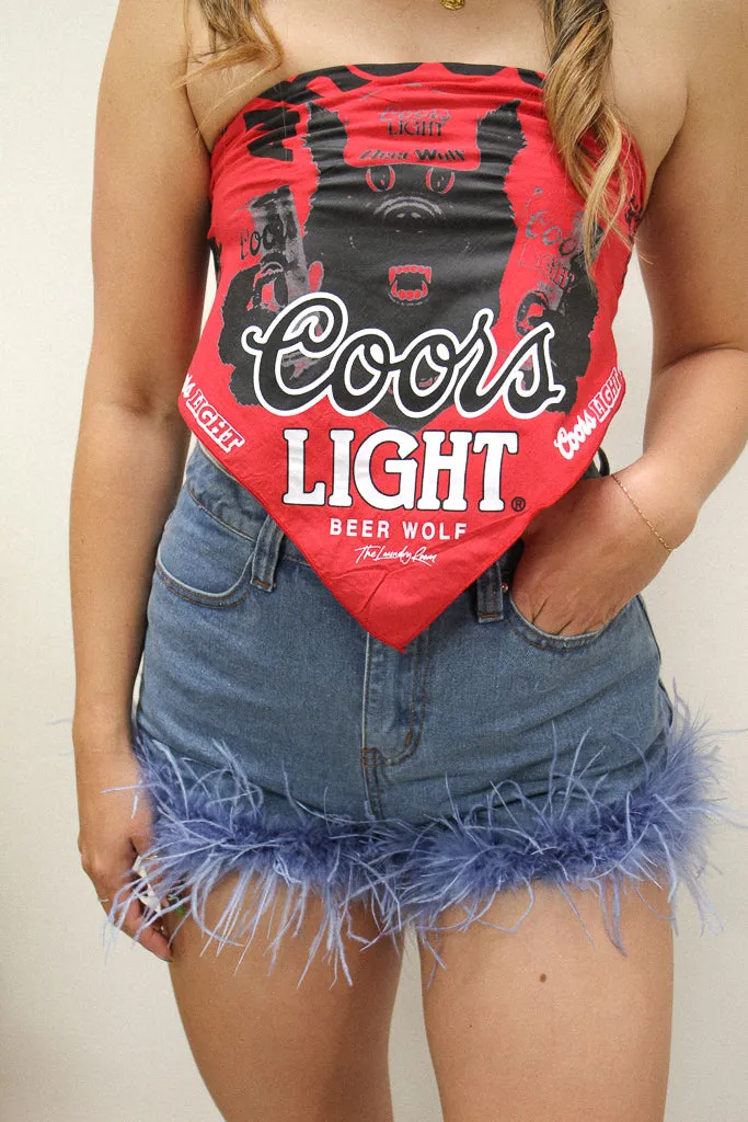 RecycledPolyesterBlend Ahroooo Bandana - Red