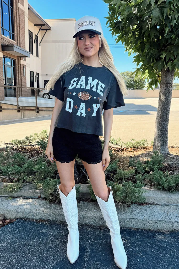 Game Day Graphic Tee Heather Effect Finish QuickRelease Closures