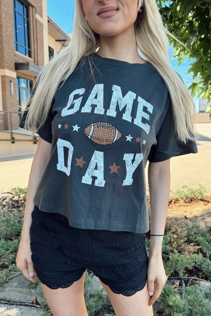 Stretchy Top Game Day Graphic Tee