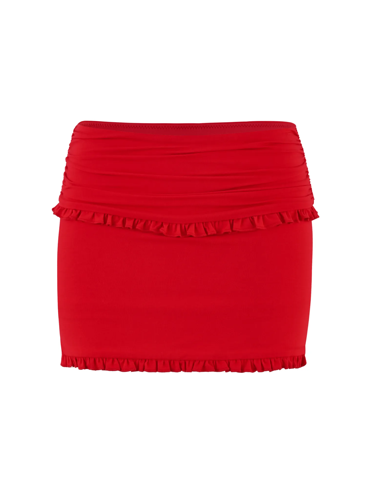 GINNY SKORT - RED Smooth Motion Outfit Lineup