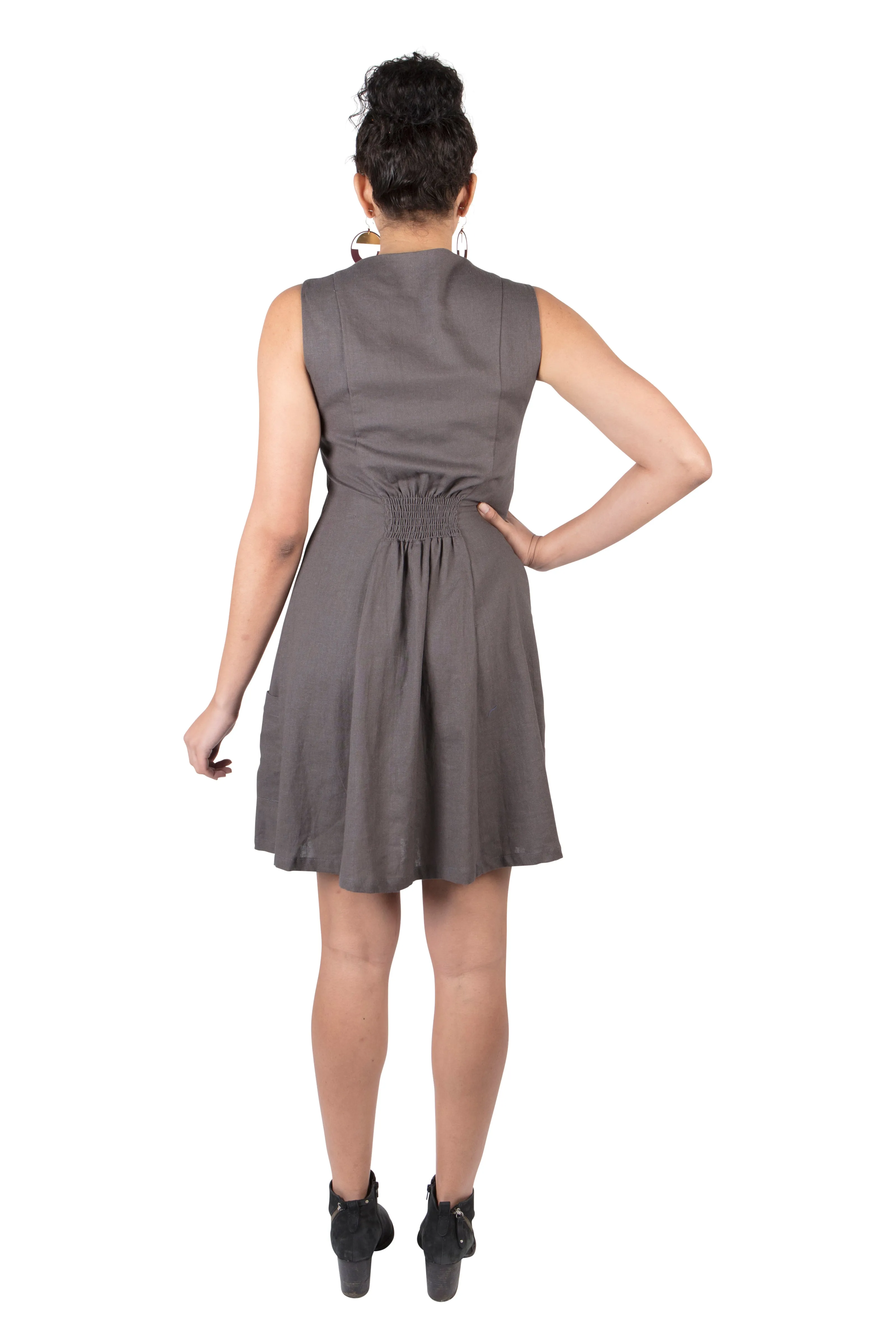Walk Easy Sleeveless Fiona in Ash Portifino