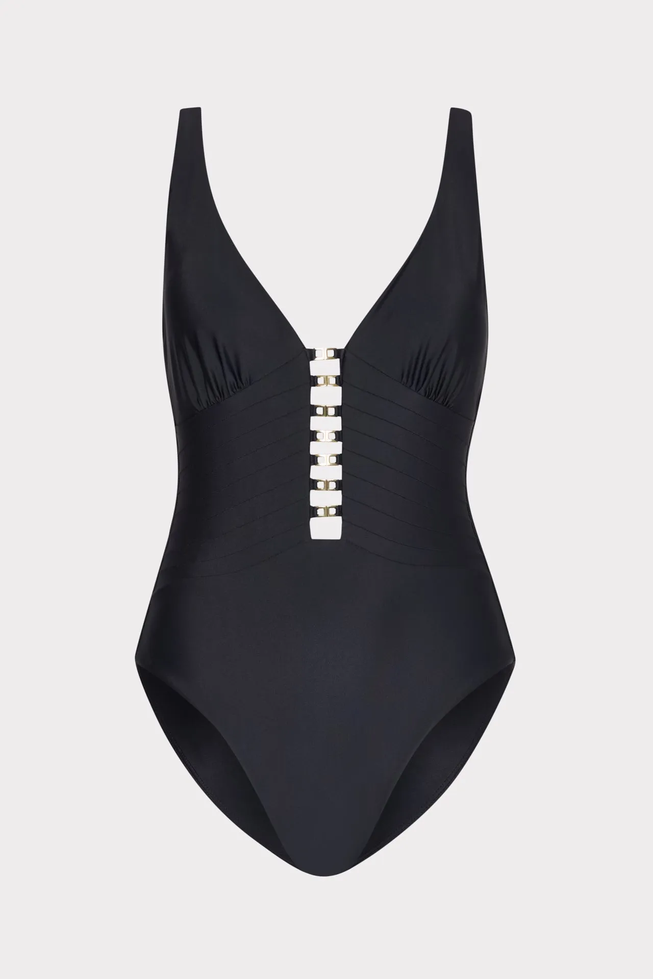 Torsion control Party-Ready Gold Accent One Piece