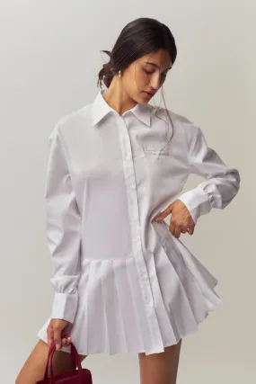 Runway Glow Bold Look Sennae Shirt Dress