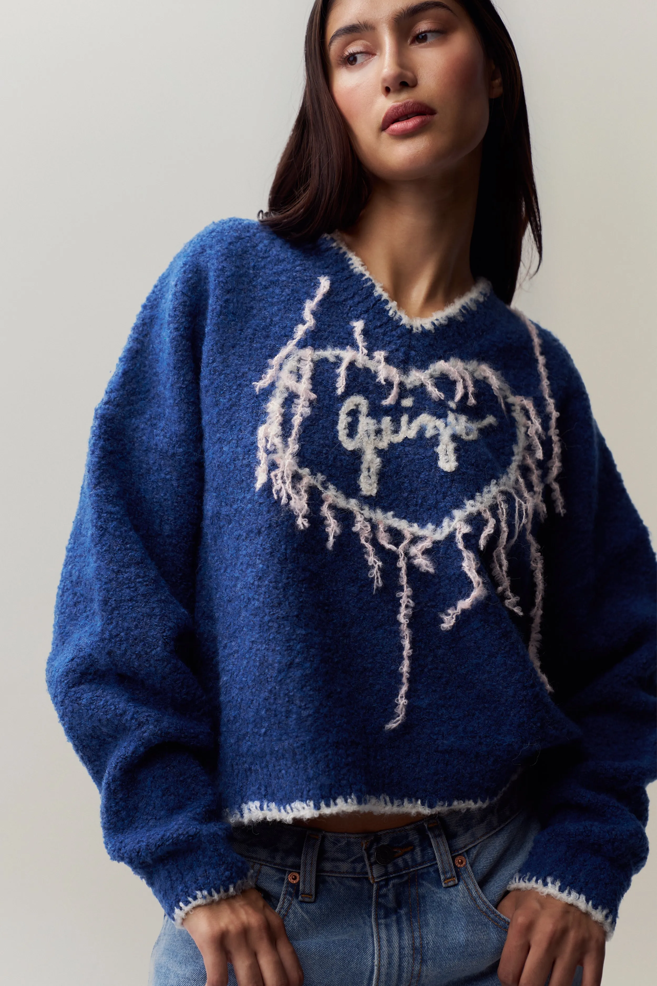 Guizio Heart Sweater Temperature Balancing