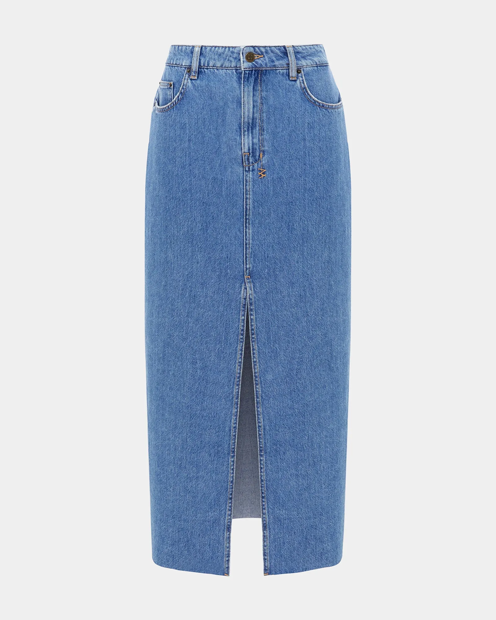 Minimal Fading Style Match KARA MAXI SKIRT HERITAGE