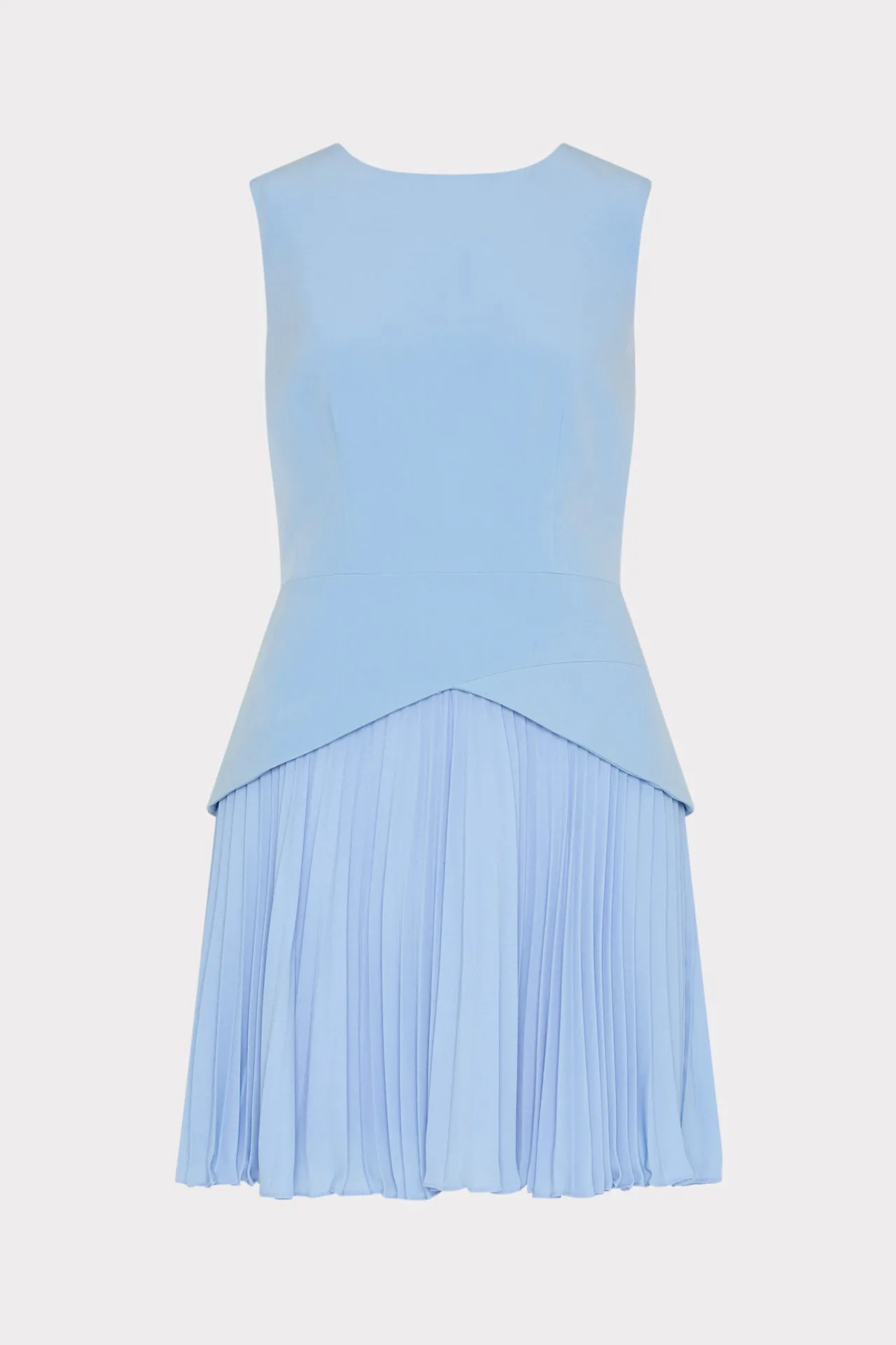 Haddy Pleated Mini Dress Perfect for Travel