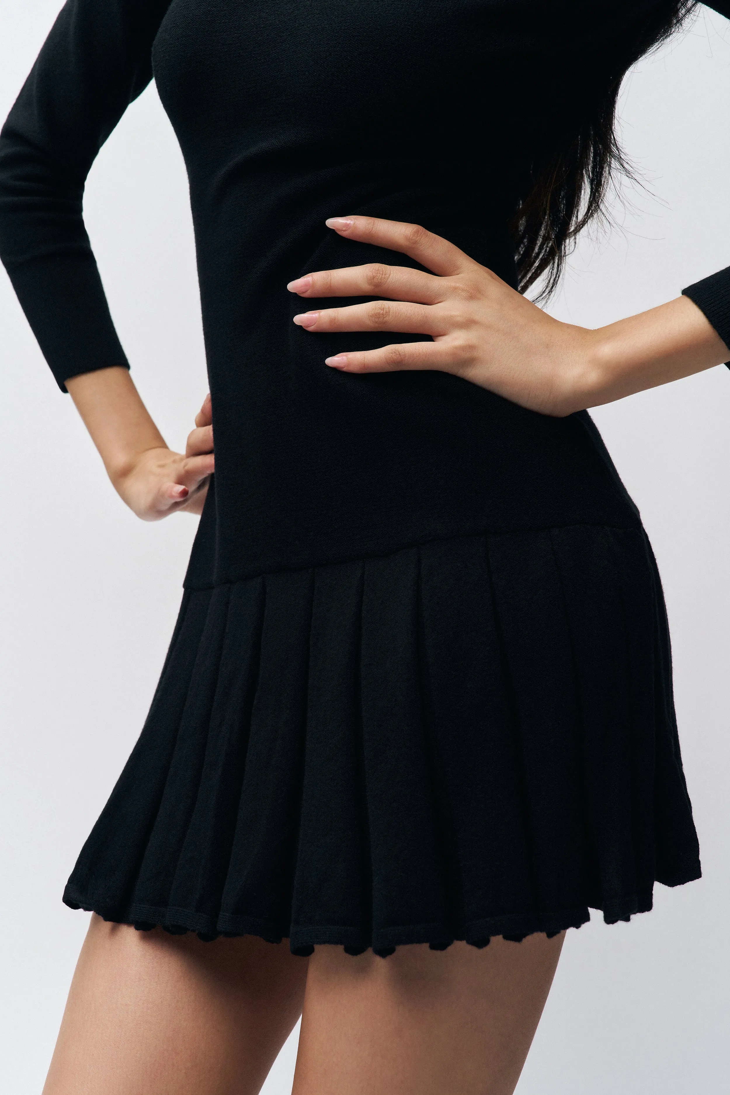 Slit Thigh Modification Flattering bodycon mini Hart Dress