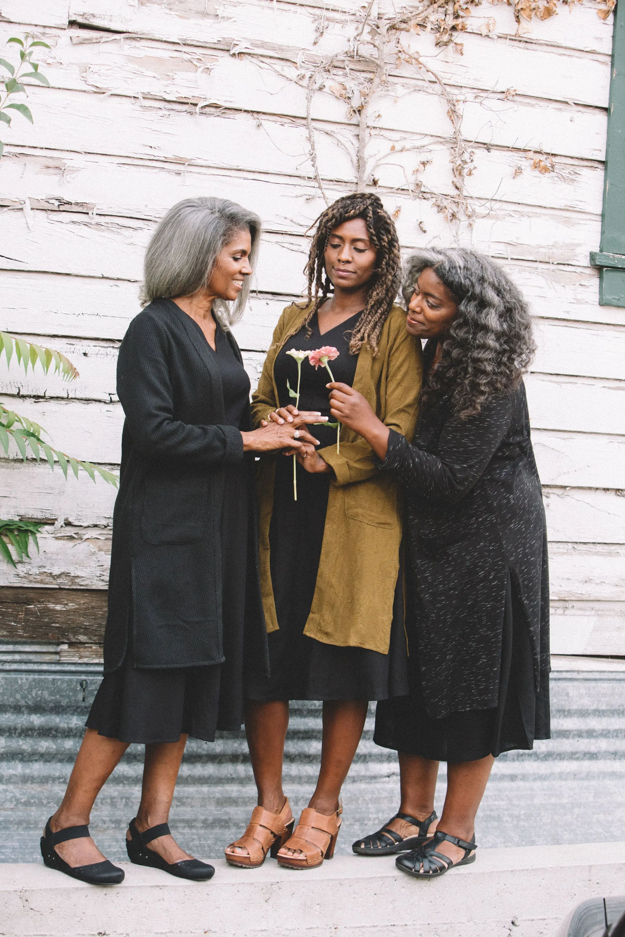 Hawthorn Cardigan in Heathered Slub Knit Comfy Fashion