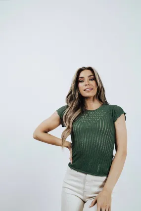 Earthy Tone Colorways BondedEdges Hemlock Scalloped Trim Top Lux Collecton - FINAL SALE