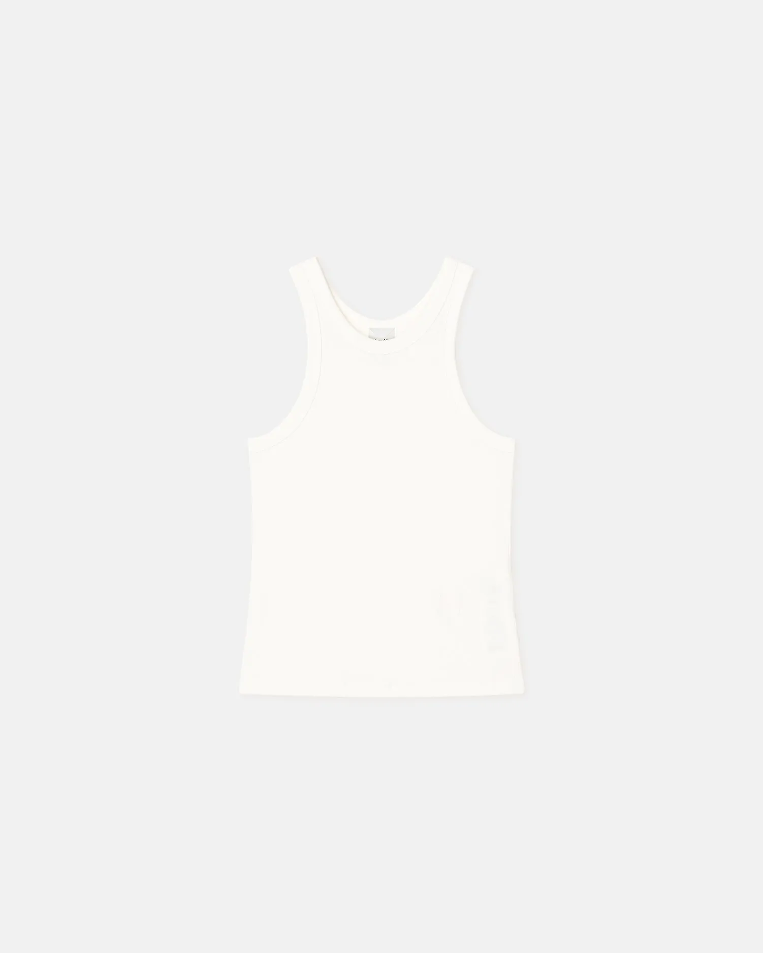 AntiPilling Technology Fashion Blouse Herve - Ribbed-Jersey Tank Top - Off White