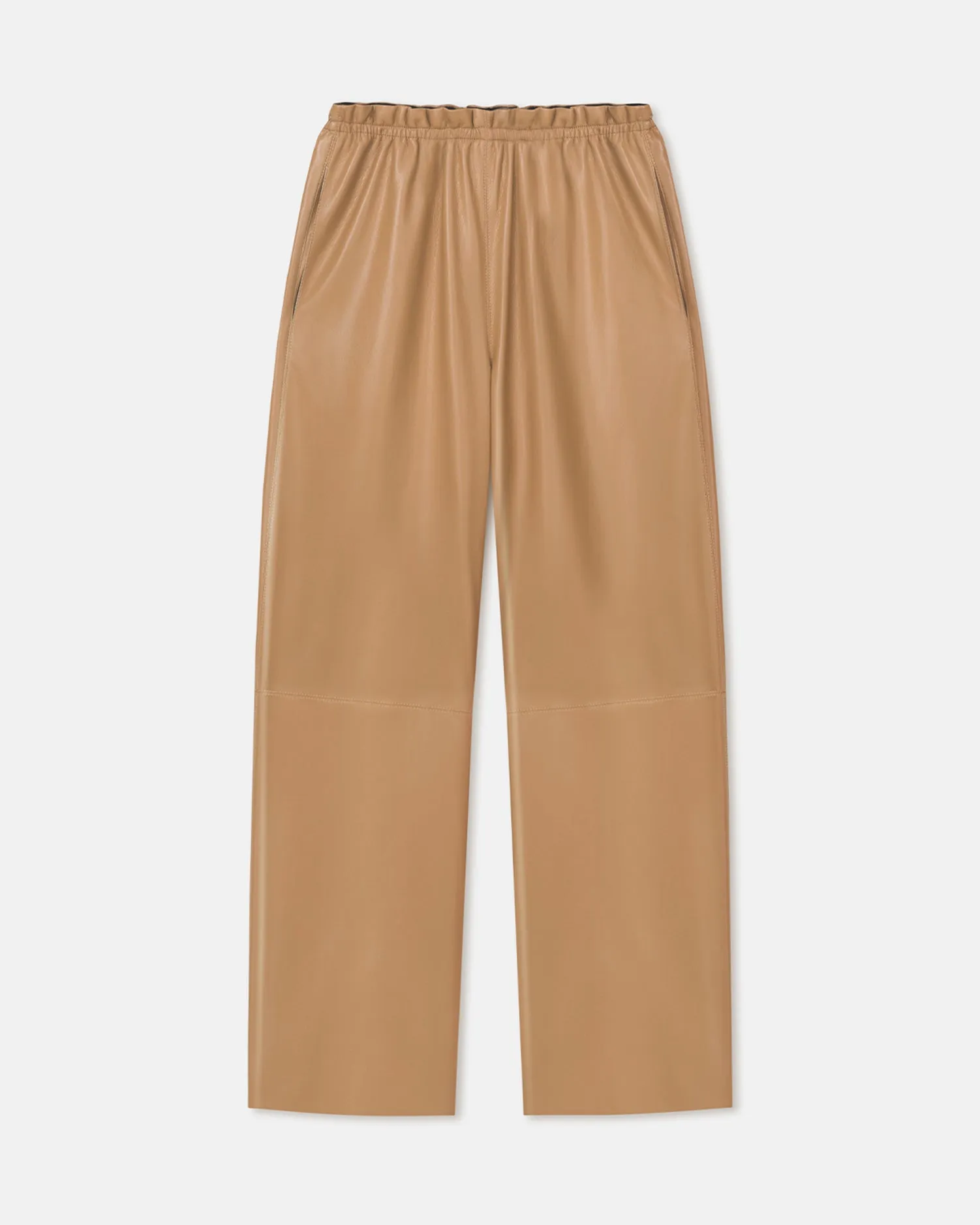 Geb - Okobor? Alt-Leather Pants - Oak Tailored Silhouette Anti Odor Technology