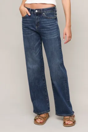 High Rise Loose Fit Straight Spring Mood Affordable