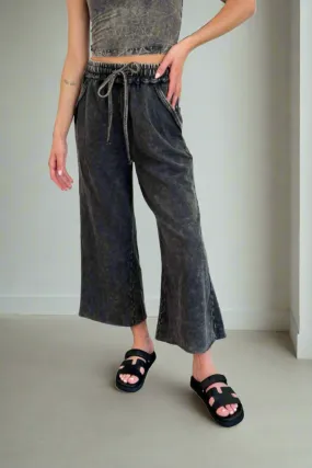 SlimFit Breathable Design High Tides Palazzo Pants - FINAL SALE
