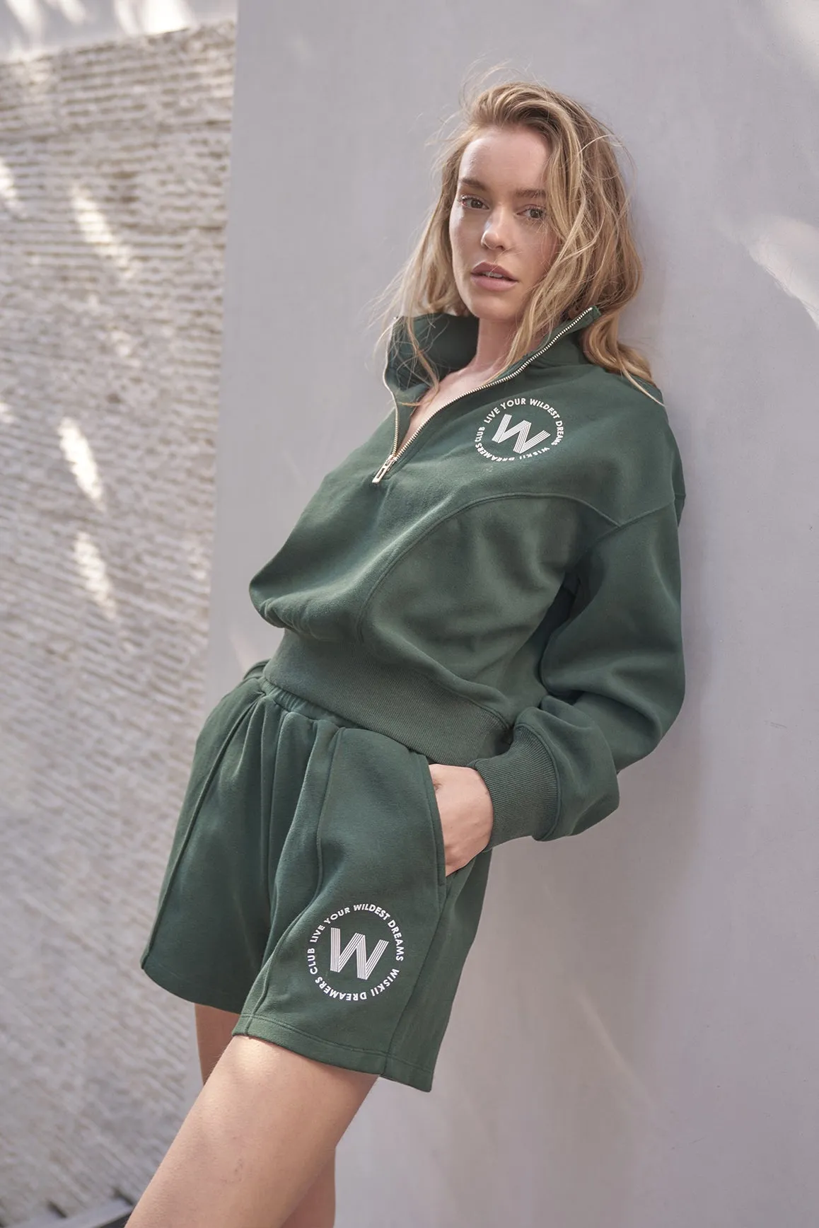 High-waist Sweat Short Tactile Feedback Loops