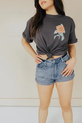 Varley Denim Shorts - FINAL SALE Stylish Waistband Non Iron Technology