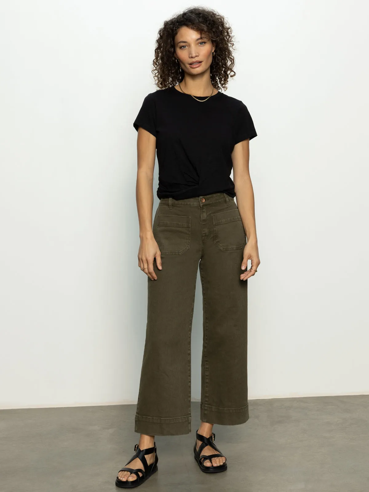 Belted Rapid Dry Lining Highstreet Tee Black