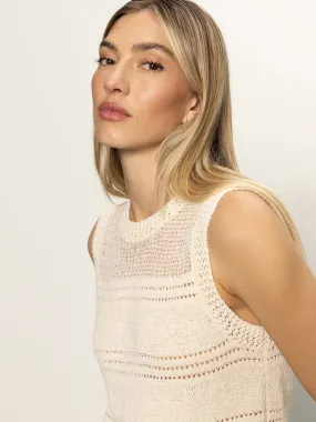 Waves Of Summer Shell Sweater Macrame quick-drying Cozy Feel