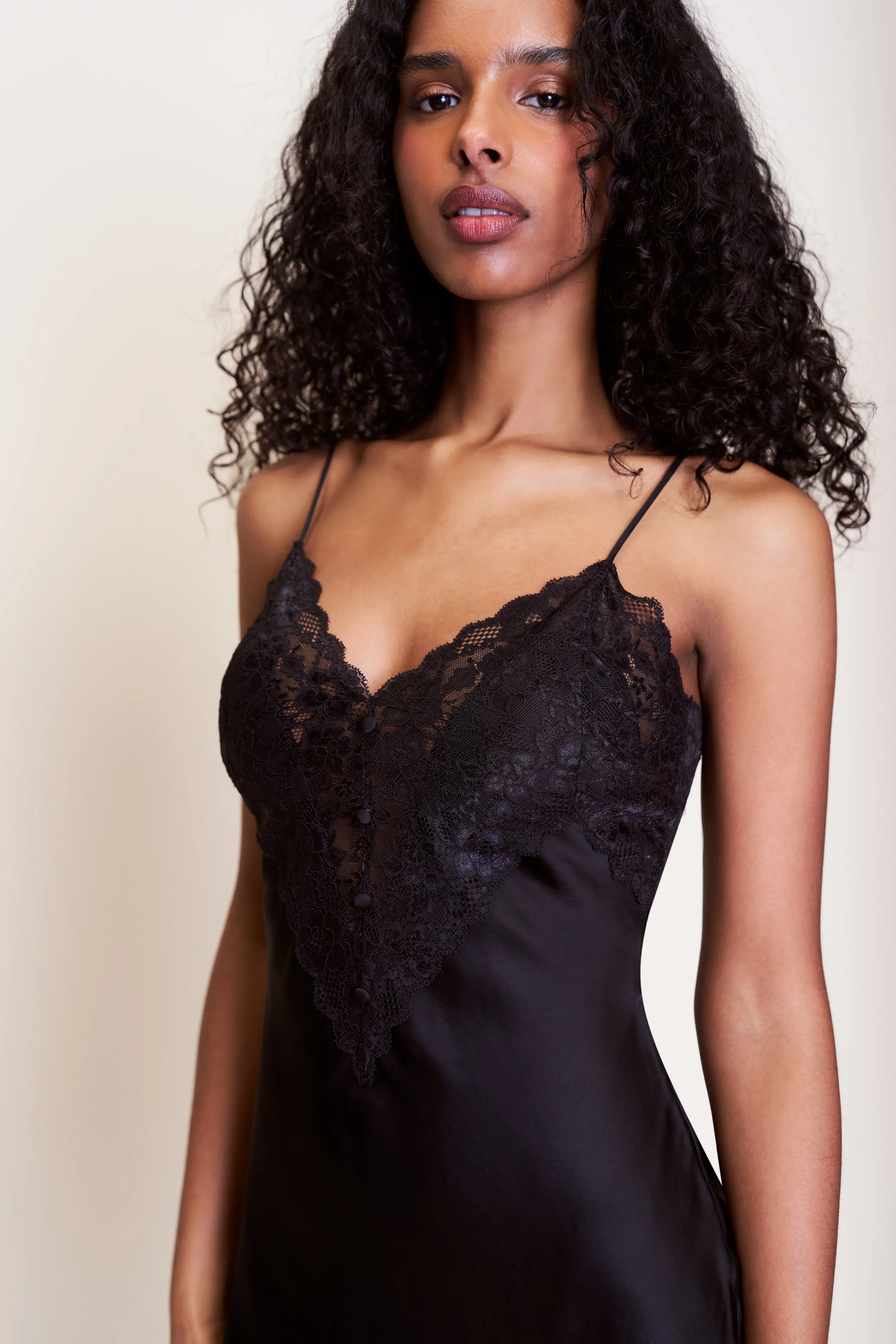 Insulating-Lining Nova Slip Mini Dress