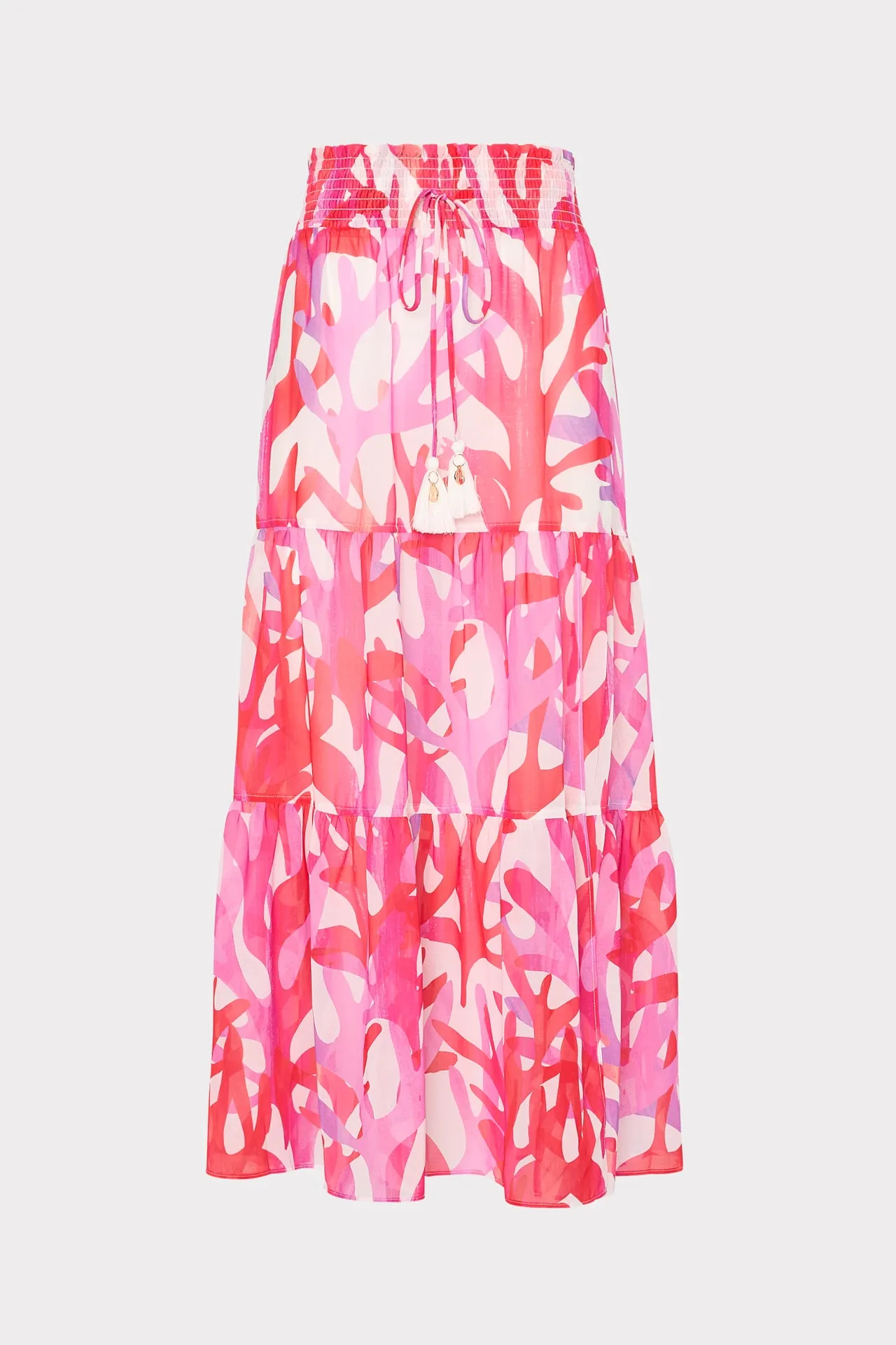 Machine-washable Jem Under The Sea Tiered Chiffon Skirt