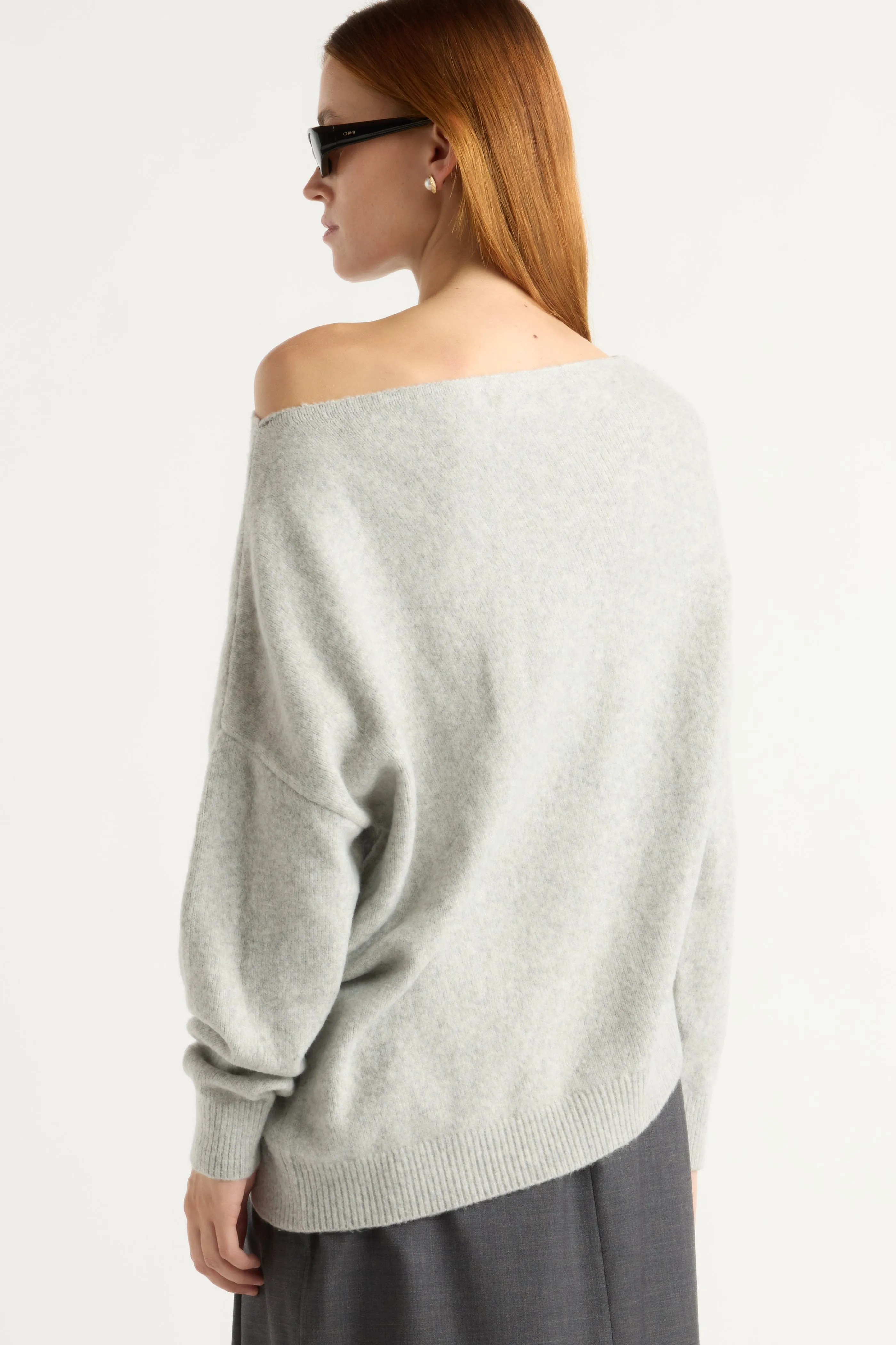 Iris Off-Shoulder Sweater Fashion Statement